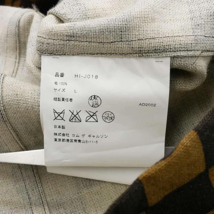 未使用品 コムデギャルソンオム COMME des GARCONS HOMME 2003SS 田中
