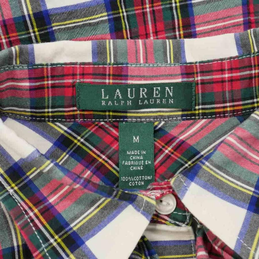 【美品】サイズL ポロラルフローレン 長袖シャツ ブラウス タータンチェック POLO RALPH LAUREN - 【美品】サイズL ポロラルフローレン 長袖シャツ