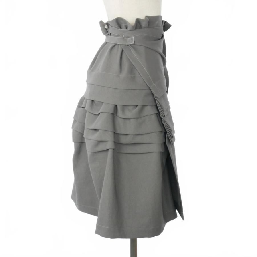 tricot COMME des GARCON S ロング巻きスカート tricot COMME des
