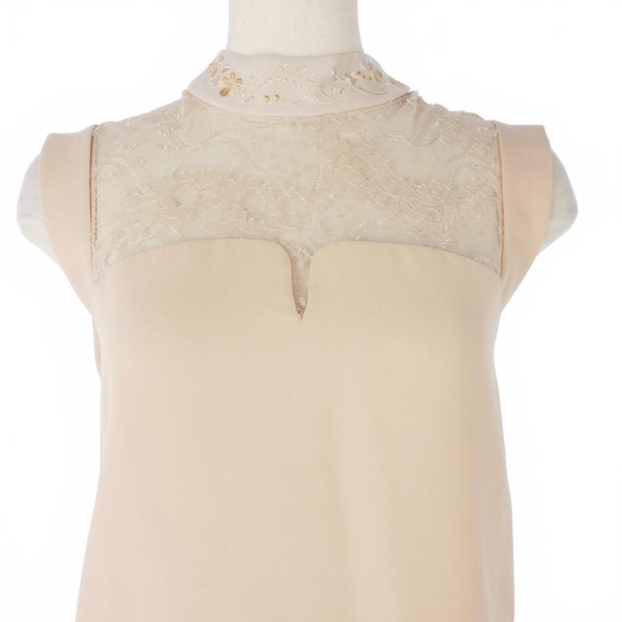 マメクロゴウチ Mame Kurogouchi 20SS Embroidery Collar Sleeveless 