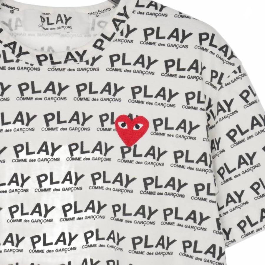 プレイコムデギャルソン PLAY COMME des GARCONS ハートワッペン 総柄