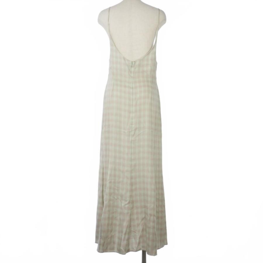 マメクロゴウチ Mame Kurogouchi Linen Mix Ombre Check Camisole