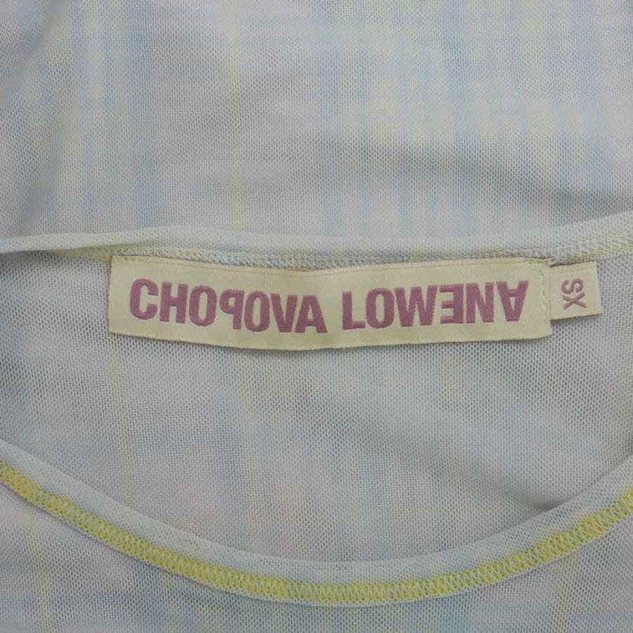 チョポヴァ・ロウェナ CHOPOVA LOWENA シアートップス シースルー 半袖
