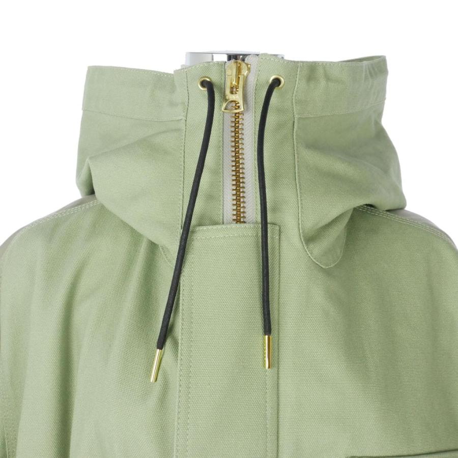 サカイ sacai 24SS カーハート Carhartt ダック×ナイロンツイルコート