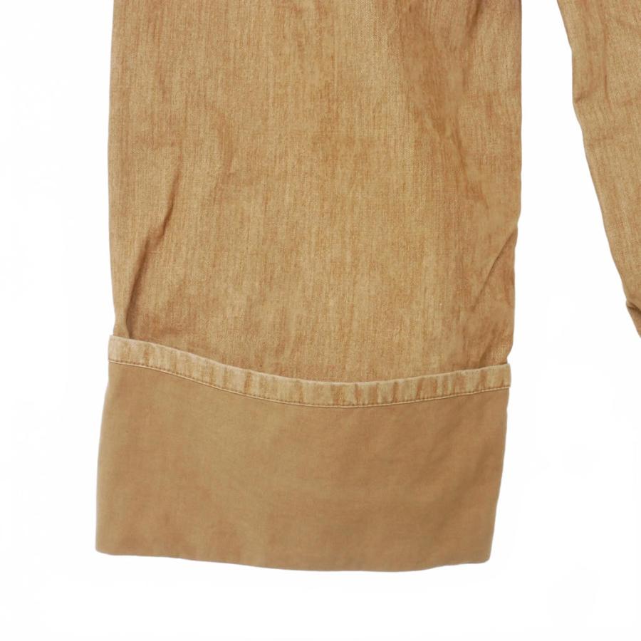 マルニ MARNI 24SS ワイドレッグ ロールアップ デニムパンツ ヴィンテージウォッシュ 40 茶 ブラウン PAJD0478A0 USCV98 レディースの画像