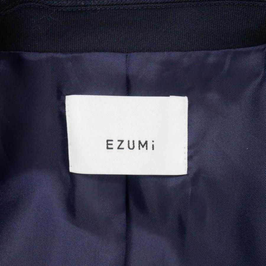 エズミ EZUMi ドスキンアワーグラスジャケット ダブル ブレザー メタル 