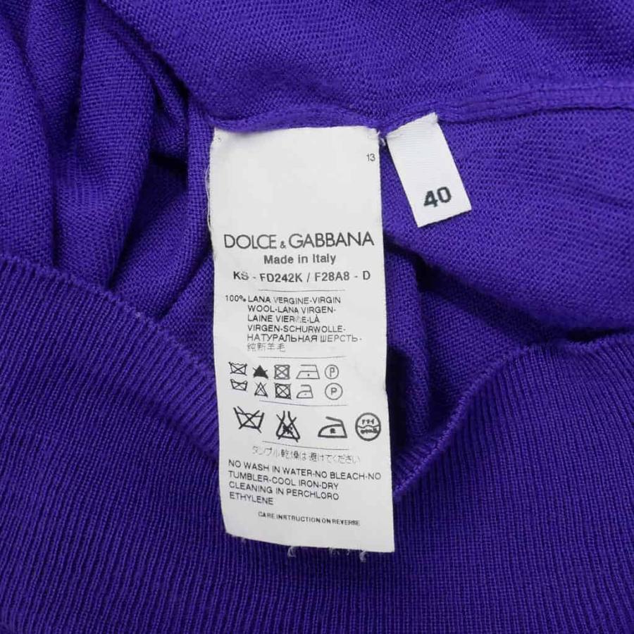 DOLCE&GABBANA（ドルチェ & ガッバーナ） ドルガバ レース切替 ニット