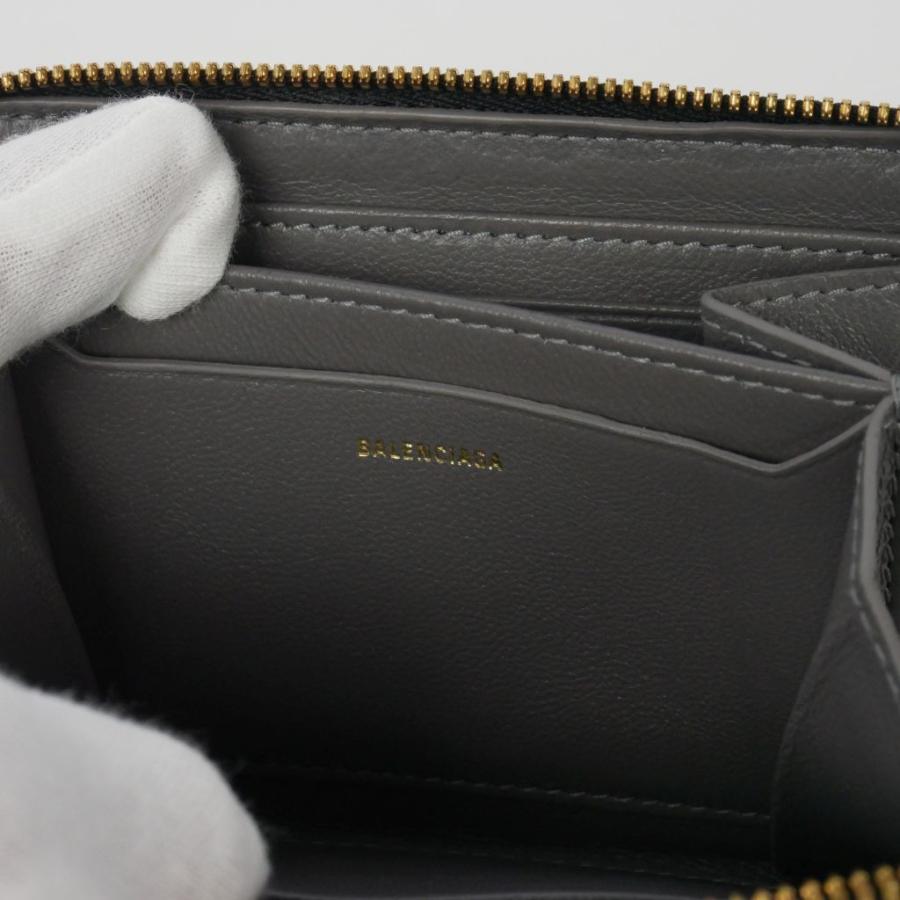 BALENCIAGA（バレンシアガ） 二つ折り 財布 ラウンドファスナー レザー