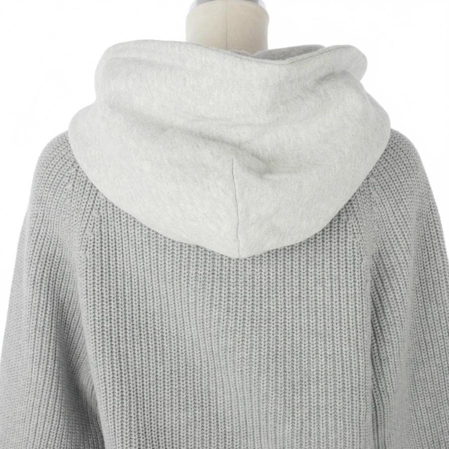 アレキサンダーワン ALEXANDER WANG ニットパーカー フーディ ショート 