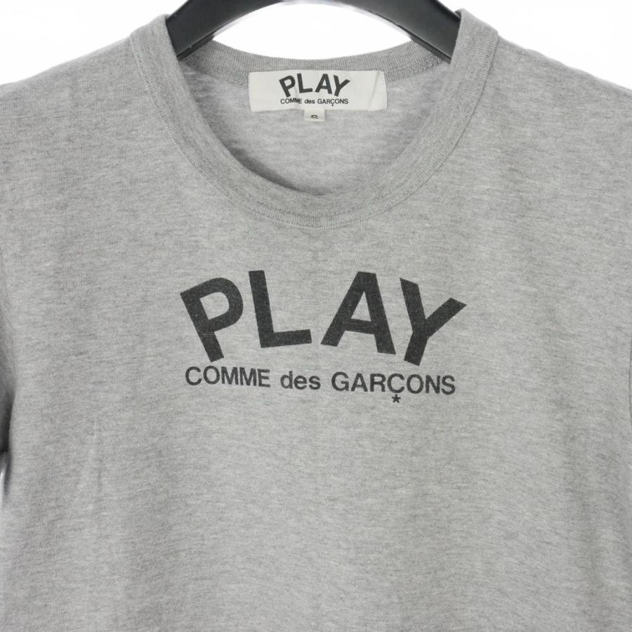 コムデギャルソン Tシャツ 半袖 プレイコムデギャルソン PLAY COMME des GARCONS ロゴプリント Tシャツ