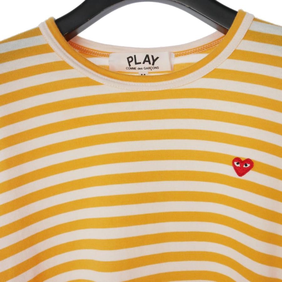 プレイコムデギャルソン PLAY COMME des GARCONS ハートワッペン ロンT