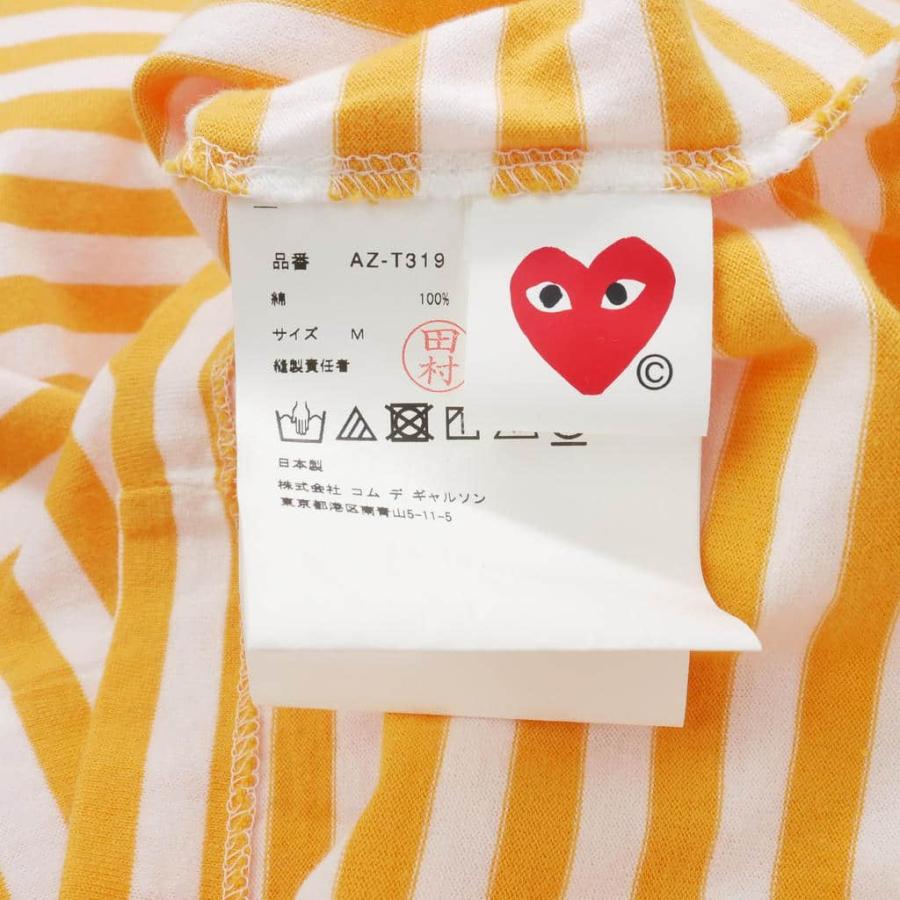 プレイコムデギャルソン PLAY COMME des GARCONS ハートワッペン ロンT