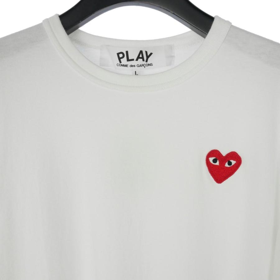 プレイコムデギャルソン PLAY COMME des GARCONS ハートワッペン ロンT 