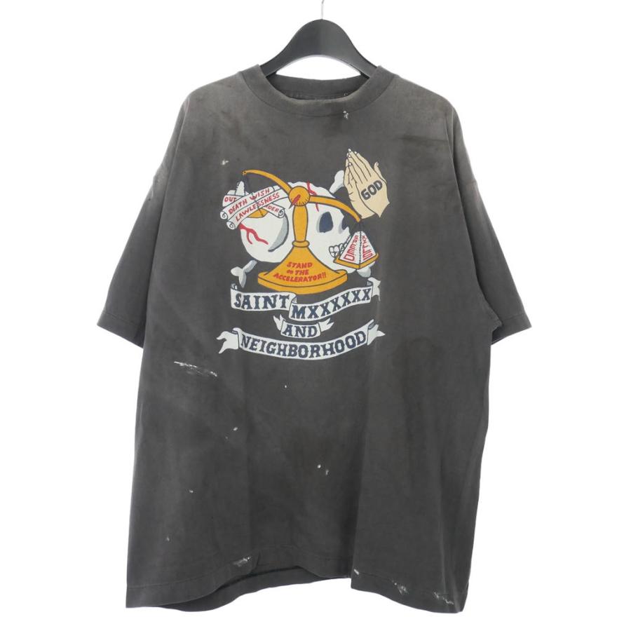 未使用品 セントマイケル SAINTMICHAEL × ネイバーフッド NEIGHBORHOOD 
