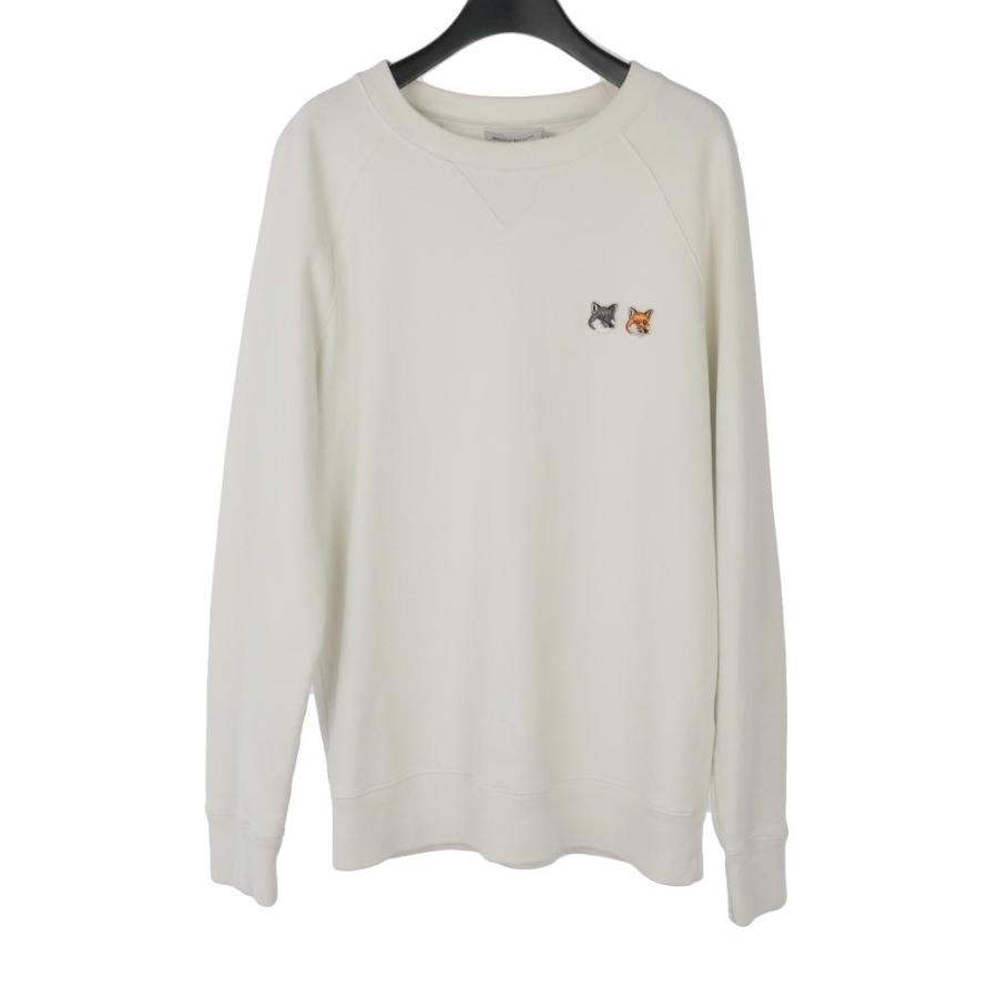 メゾンキツネ MAISON KITSUNE ダブルフォックスヘッド キツネワッペン 