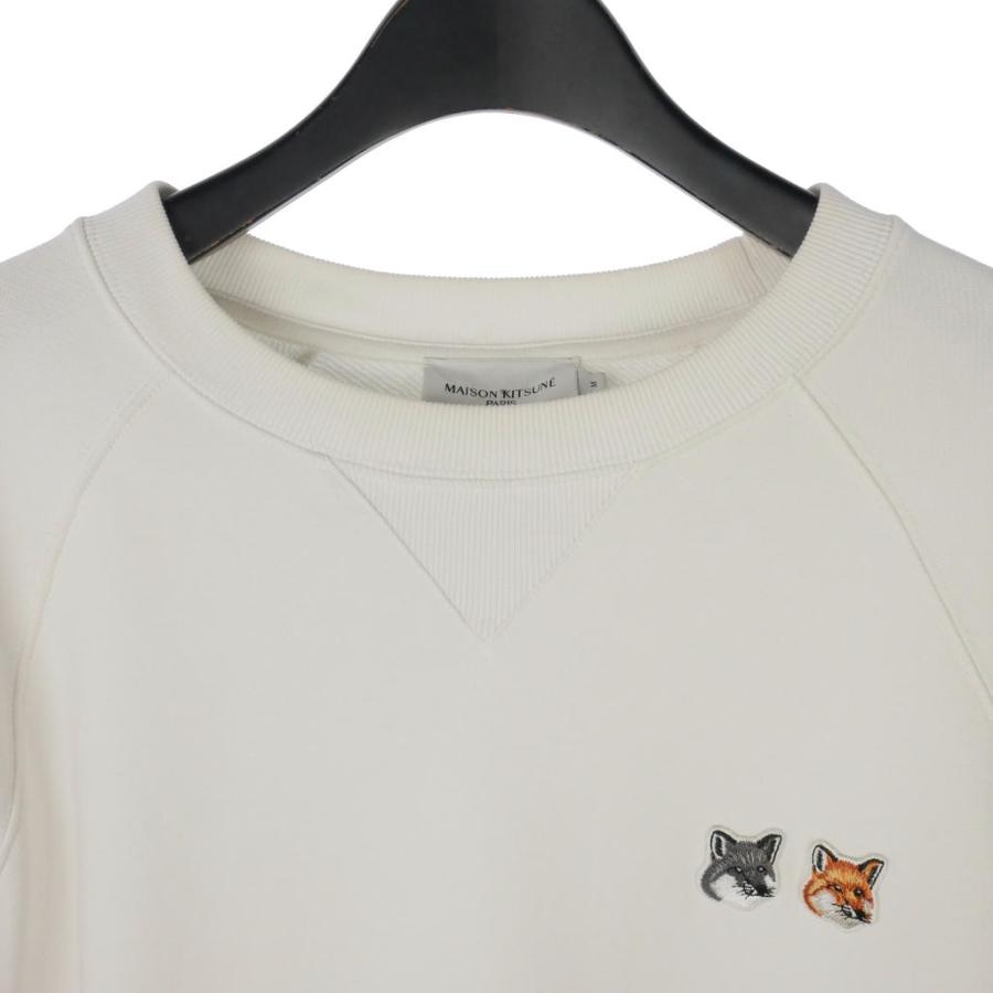 メゾンキツネ MAISON KITSUNE ダブルフォックスヘッド キツネワッペン 