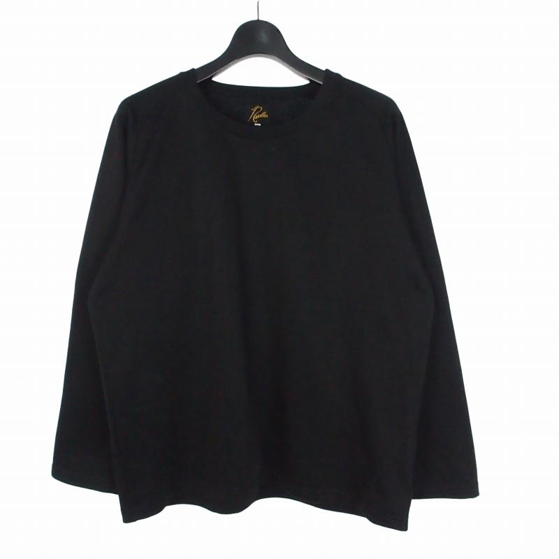 ニードルス ニードルズ Needles 21AW U NECK TEE スウェット トレーナー S ブラック 黒 J0231 メンズ