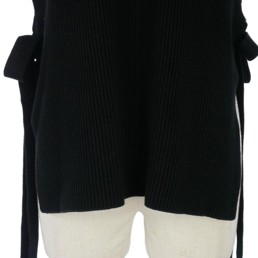 MARNI（マルニ） MARNI Vネック ニット ベスト サイドオープン リボン