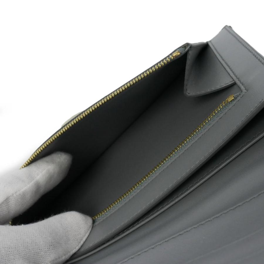 CELINE（セリーヌ） ラージ ストラップ ウォレット 二つ折り財布 長 