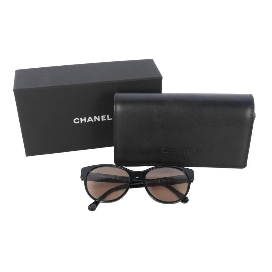 CHANEL（シャネル） ココマーク ラインストーン サングラス ブラウン