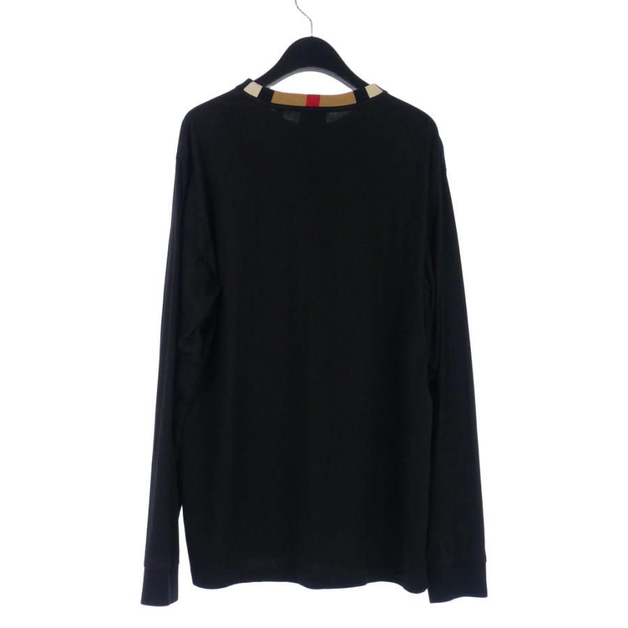 BURBERRY（バーバリー） BURBERRY Jalad Check Neck Long Sleeve Tee