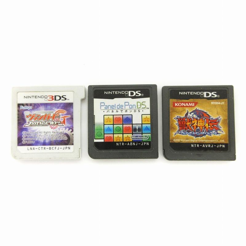 ニンテンドーDS 3DS ソフト 3本セット まとめ パネルでポン 獣神伝 