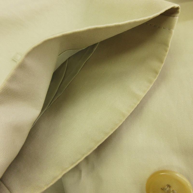 バーバリーロンドン　撥水　スプリングコート　ベージュ トレンチ　裏地チェック バーバリーロンドン 撥水 スプリングコート ベージュ トレンチ