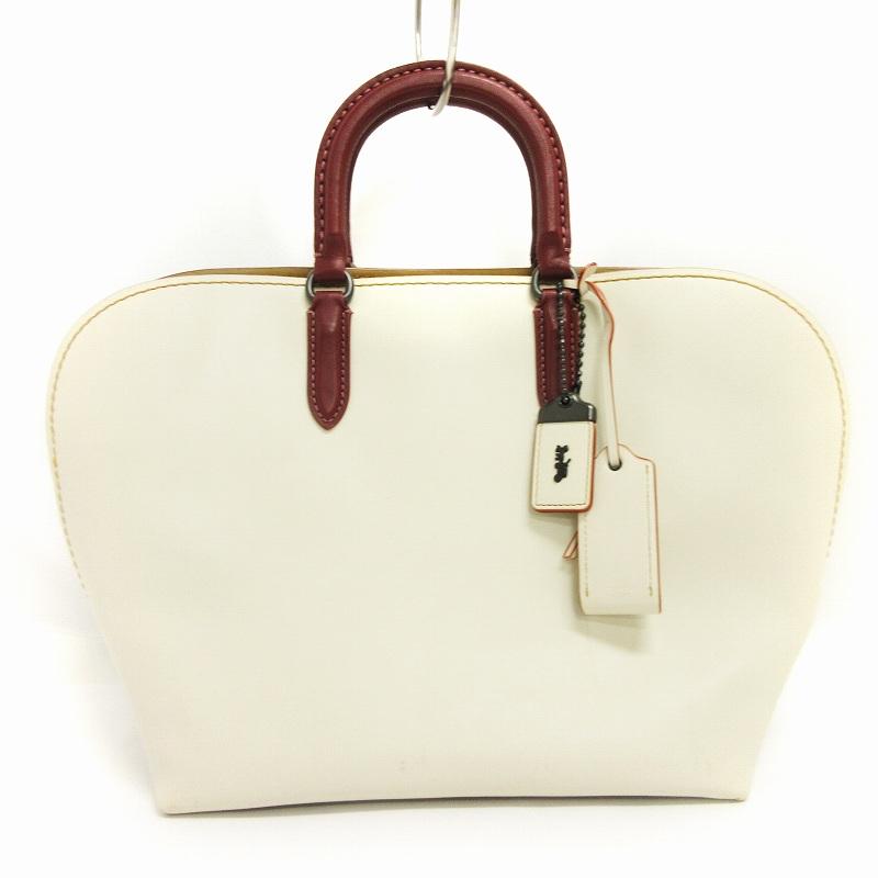 COACH コーチ ダコタ サッチェル ハンドバッグ 59132 レザー オフ  