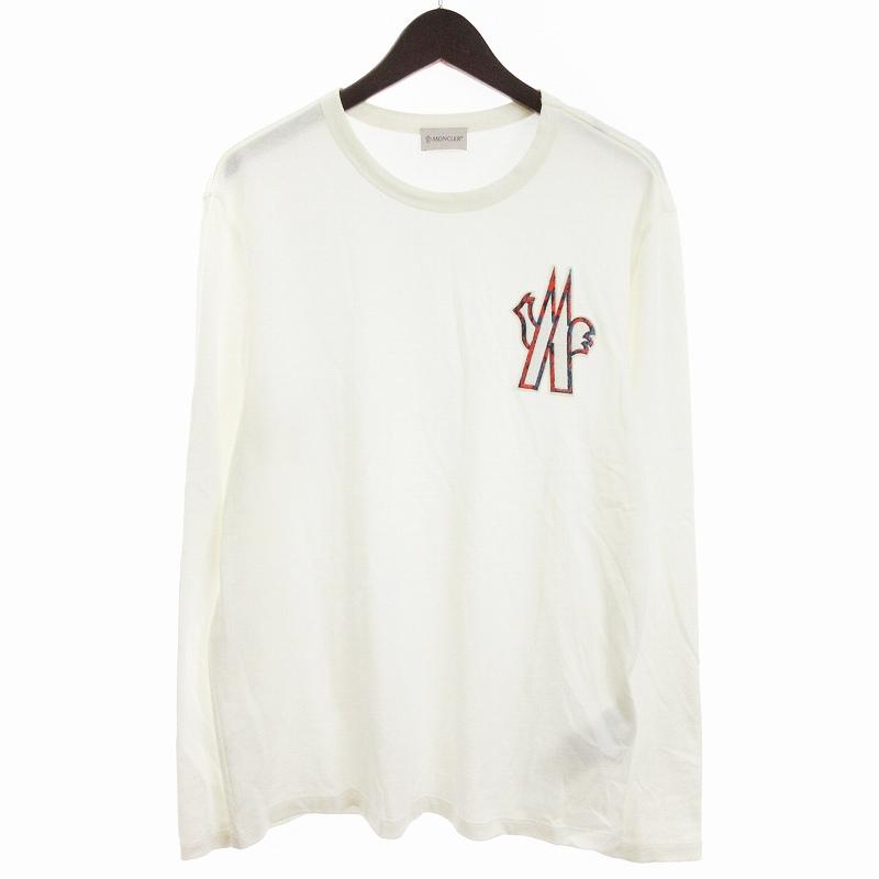 MONCLER モンクレール Tシャツ 長袖 カットソー ワッペン F10918D70120 