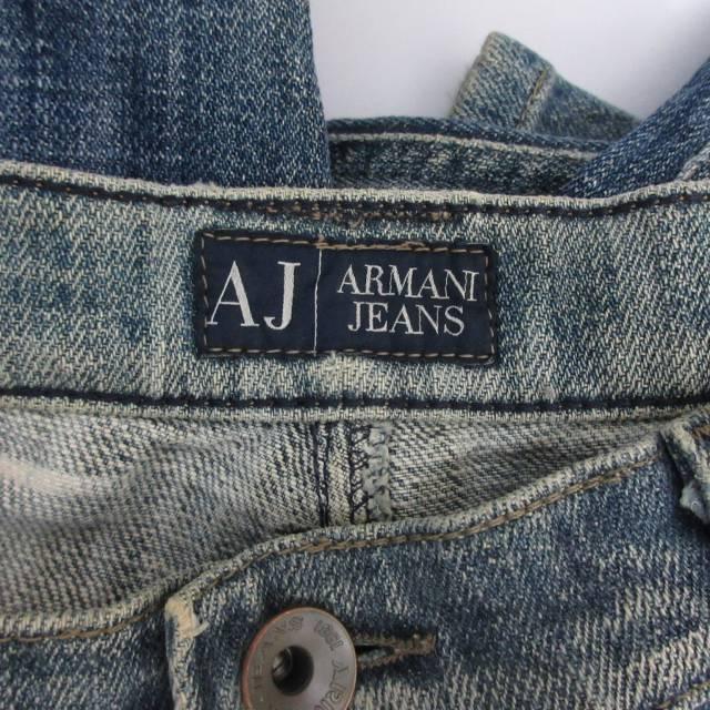 アルマーニ ジーンズ ARMANI JEANS ダメージデニム インディゴ アルマーニ ジーンズ ARMANI JEANS ダメージデニム インディゴ