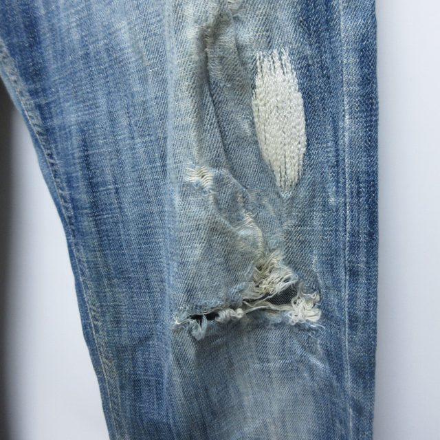 アルマーニ ジーンズ ARMANI JEANS ダメージデニム インディゴ アルマーニ ジーンズ ARMANI JEANS ダメージデニム インディゴ