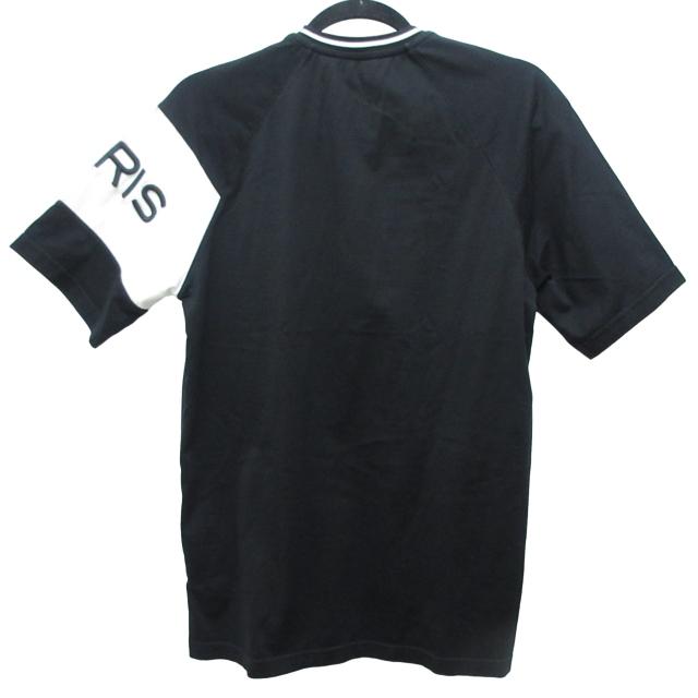 ジバンシィ GIVENCHY Tシャツ 半袖 エンプロイダリィロゴ ブラック ホワイト Sサイズ 93469 0428 メンズ｜vectorpremium｜02