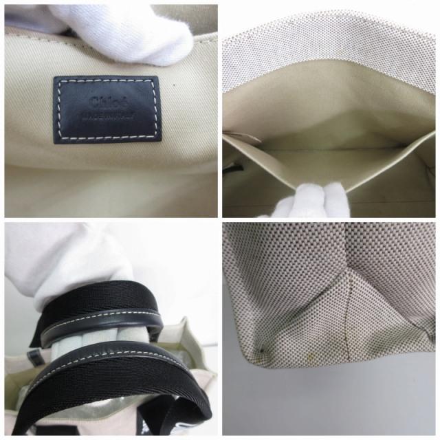 即発】クロエ CHLOE 美品 ウッディ M トートバッグ be0019