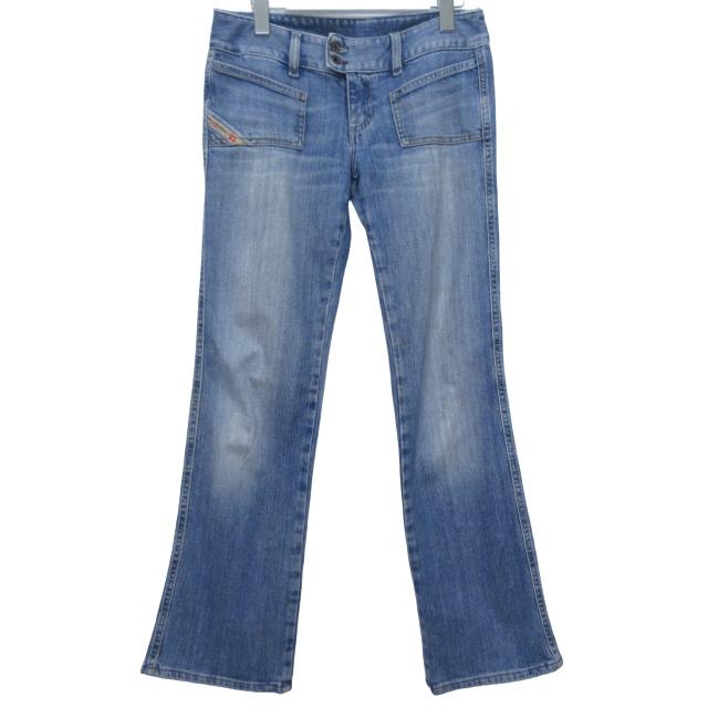 ディーゼル DIESEL デニムパンツ ジーンズ フレア インディゴブルー  