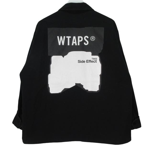ダブルタップス WTAPS 長袖 シャツ ジャケット ロゴ 01 Sサイズ相当