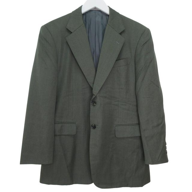 ZEGNA⭐️現行‼️定価440,000円⭐️コットンジャケット‼️52（L相当）破格‼️ レザー手袋付福袋】紺ブレザー エルメネジルド ゼニア Ermenegildo