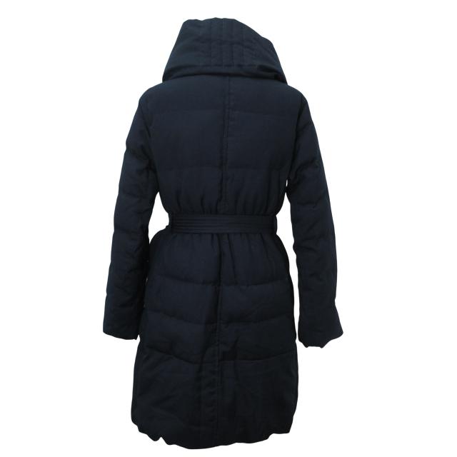 プラステ PLST 長袖 ダウンロングコート O Mサイズ相当 ネイビー 1230