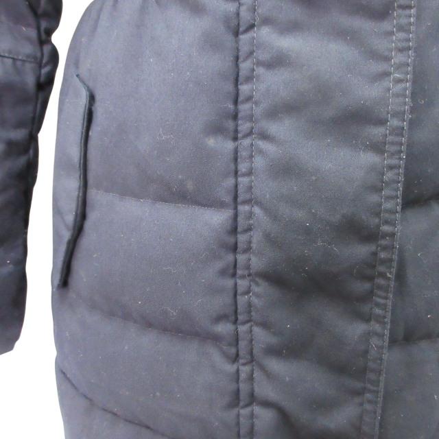 プラステ PLST 長袖 ダウンロングコート O Mサイズ相当 ネイビー 1230