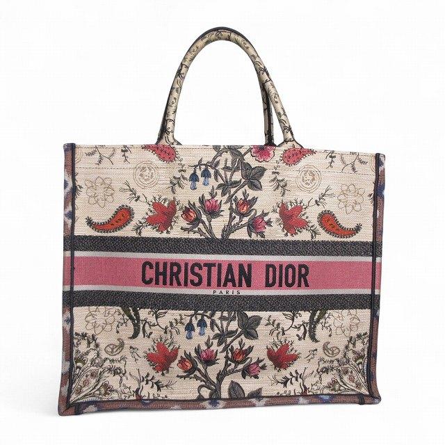 Christian Dior（クリスチャン・ディオール） 美品 BOOK TOTE ブック