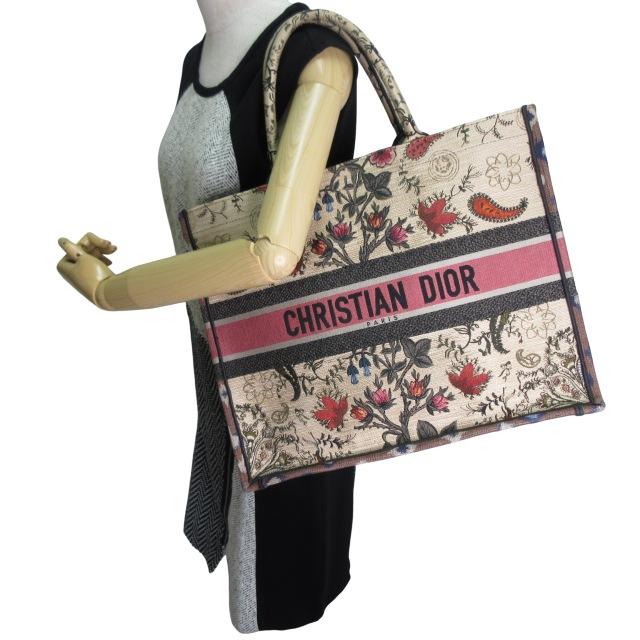 Christian Dior（クリスチャン・ディオール） 美品 BOOK TOTE ブック