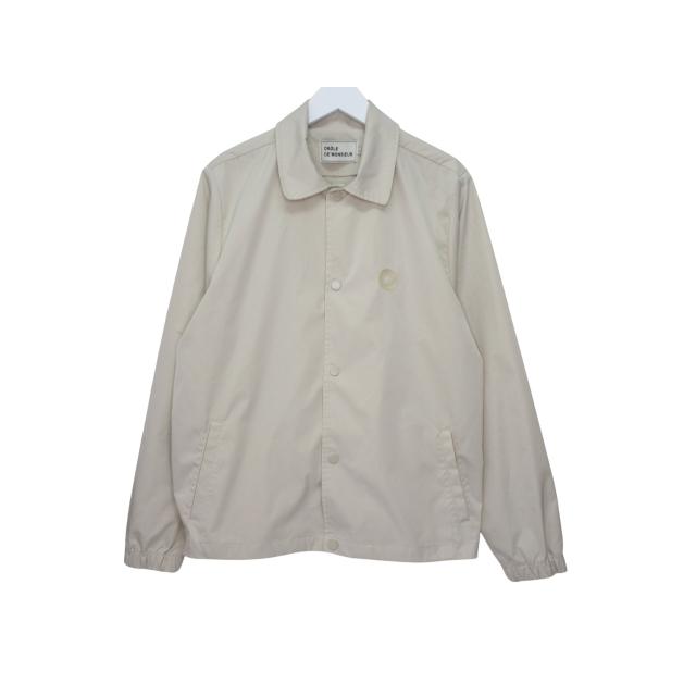 DROLE DE MONSIEUR 長袖 ジャケット ブルゾン ジャンパー ロゴ S 