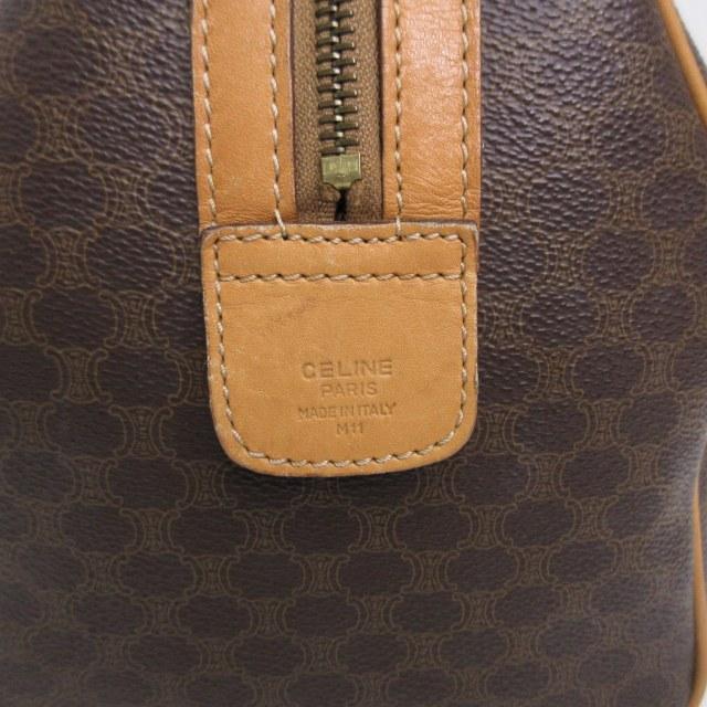 CELINE セリーヌ マカダム　ボストン　ハンド　バッグ CELINE（セリーヌ） マカダム柄 ミニボストンバッグ ハンドバッグ