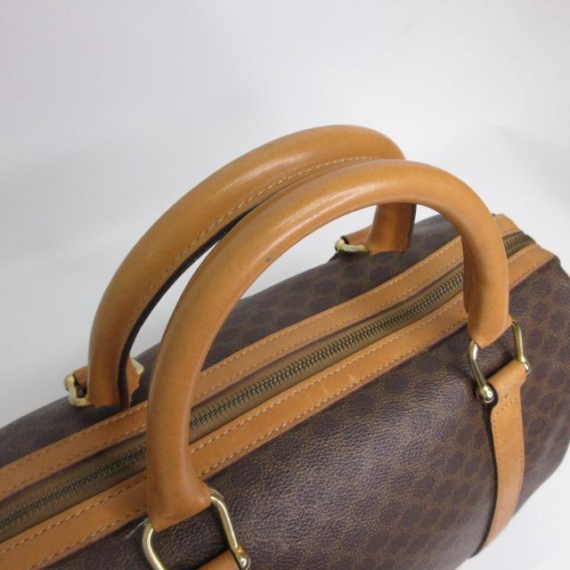 CELINE（セリーヌ） マカダム柄 ミニボストンバッグ ハンドバッグ