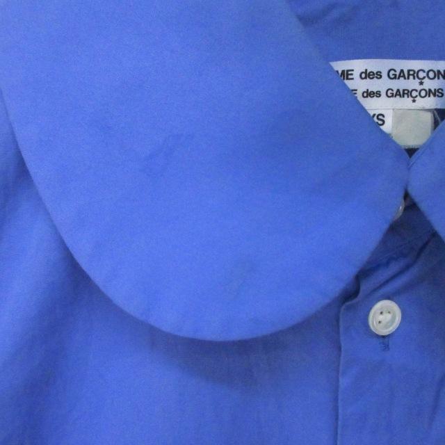 コムデギャルソン COMME des GARCONS シャツ ブラウス 長袖 丸襟 XS