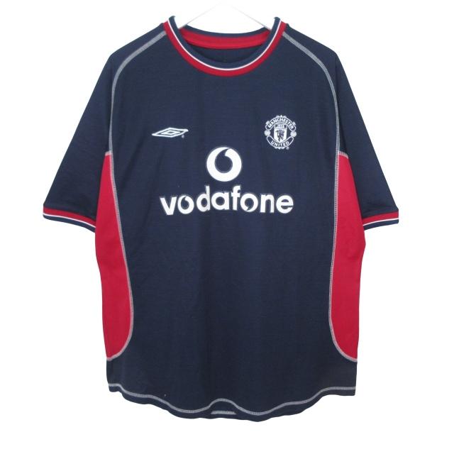 アンブロ UMBRO マンチェスターユナイテッド Tシャツ 半袖 ロゴ XL