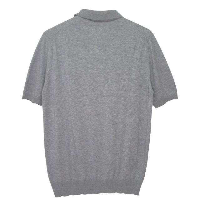cruciani グレー ポロシャツ サイズ50 クルチアーニ cruciani ポロシャツ 半袖 トップス 50 Lサイズ相当