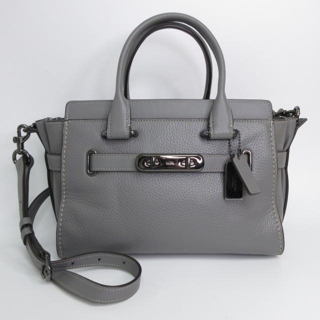 COACH コーチ スワッガー27 ハンドバッグ ショルダーバッグ レザー  