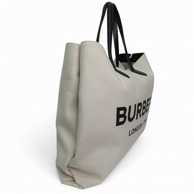 BURBERRY（バーバリー） ロゴディールコットンブレンド トートバッグ