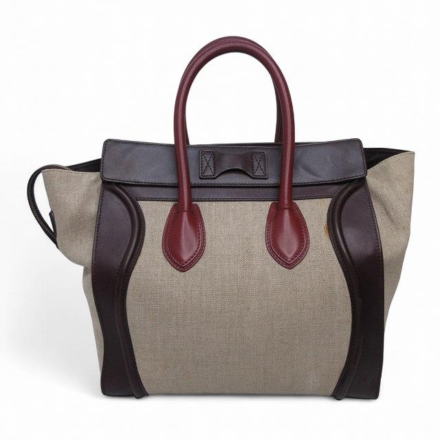 CELINE（セリーヌ） トートバッグ ラゲージ ミニショパー ベージュ 