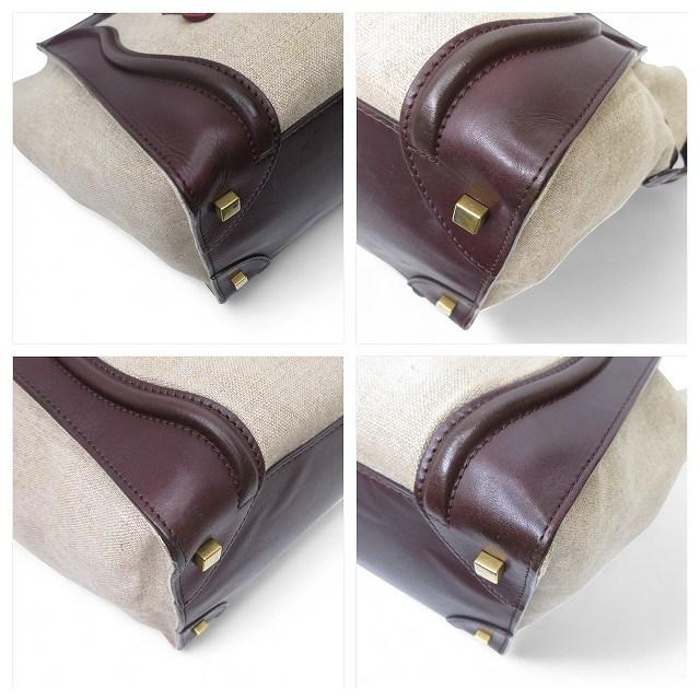 CELINE（セリーヌ） トートバッグ ラゲージ ミニショパー ベージュ 
